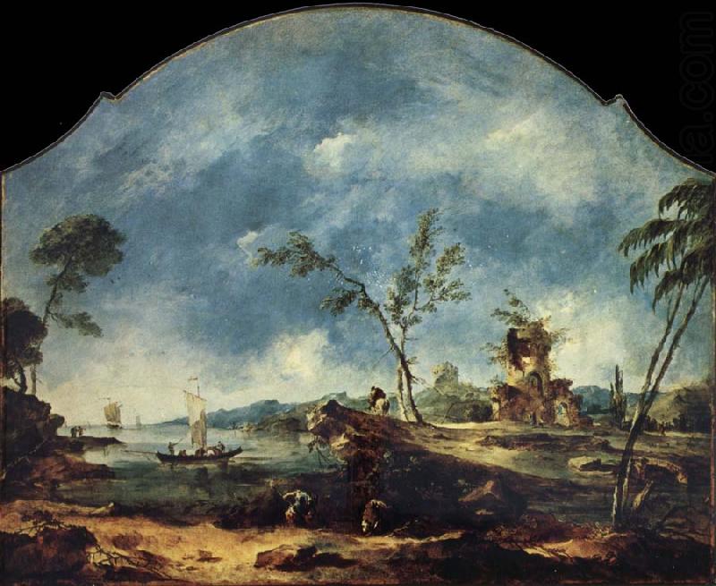 Fantastic Landscape, Francesco Guardi